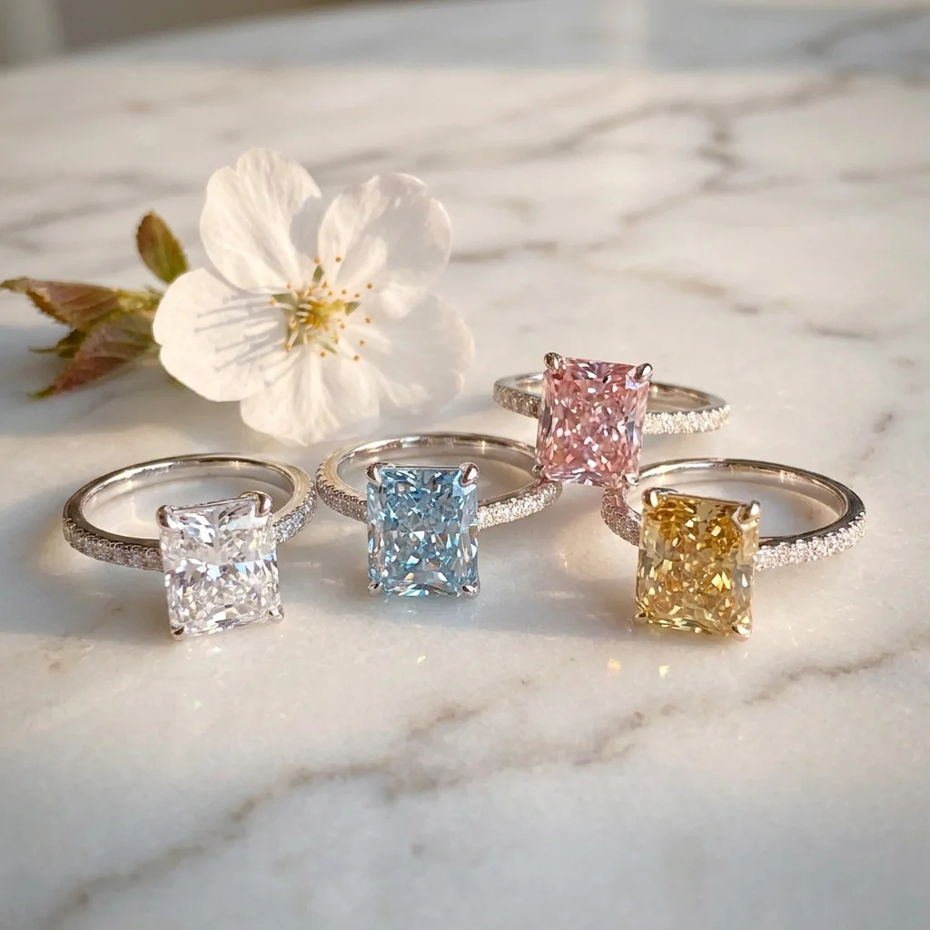 S925 Sterling Silver Tanzanite Blue Zircon Sparkle 5A Good Quality Ice Cut High Carbon Diamond Ladies Ring Fine Jewelry Women