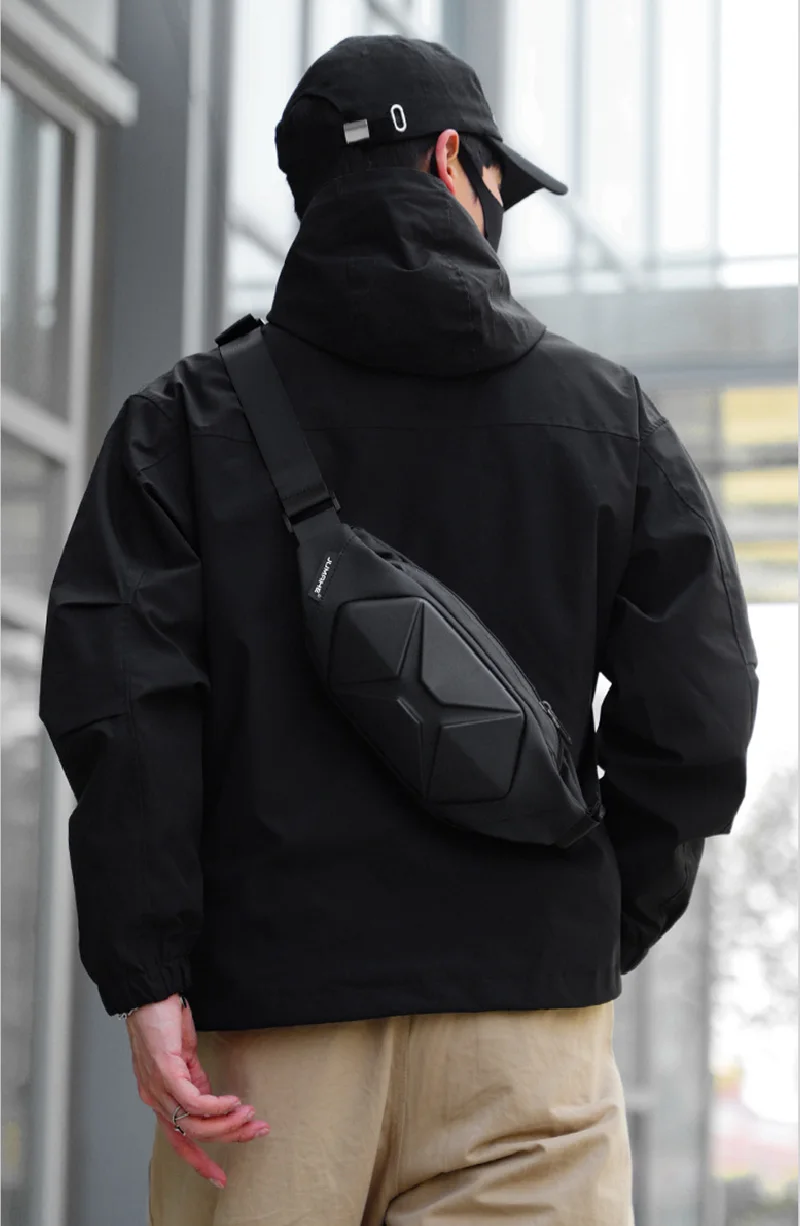 Fashion Waterproof Ride Waist Packs Solid Color Fanny Pack Unisex Belt Bags Casual Travel Storage Phone Chest Pack Crossbody Bag