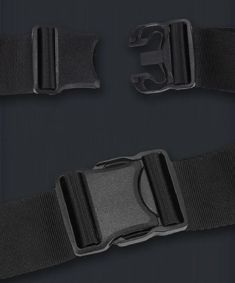 Fashion Waterproof Ride Waist Packs Solid Color Fanny Pack Unisex Belt Bags Casual Travel Storage Phone Chest Pack Crossbody Bag