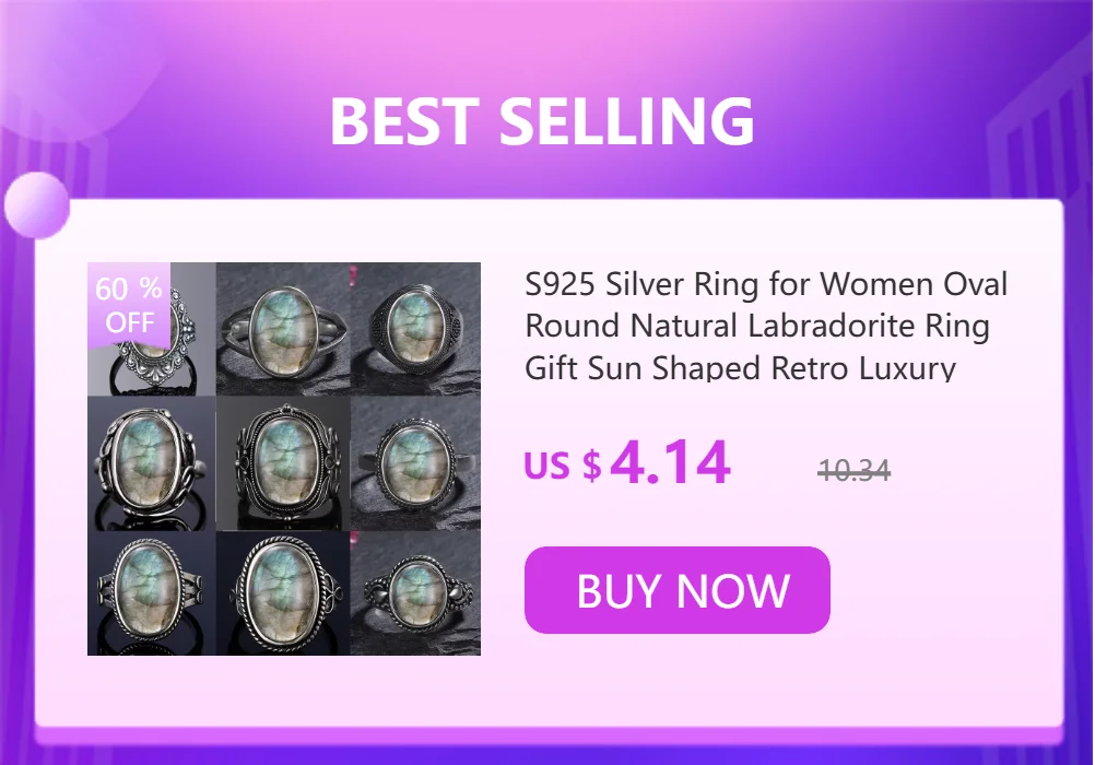Round Oval Big Natural Moonstones Rings Women's Silver Plated Rings Gifts Vintage Fine Jewelry
