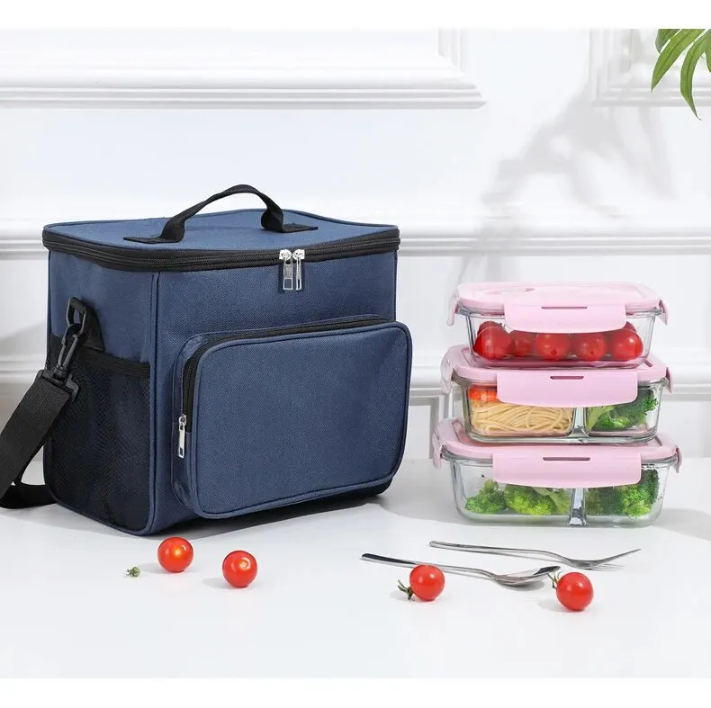 Insulated Lunch Bag Large Lunch Bags For Women Men Reusable Lunch Bag With Adjustable Shoulder Strap