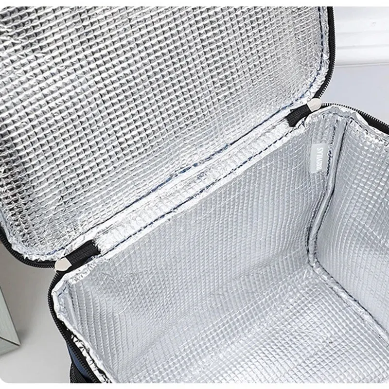 Insulated Lunch Bag Large Lunch Bags For Women Men Reusable Lunch Bag With Adjustable Shoulder Strap