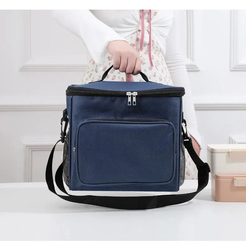 Insulated Lunch Bag Large Lunch Bags For Women Men Reusable Lunch Bag With Adjustable Shoulder Strap
