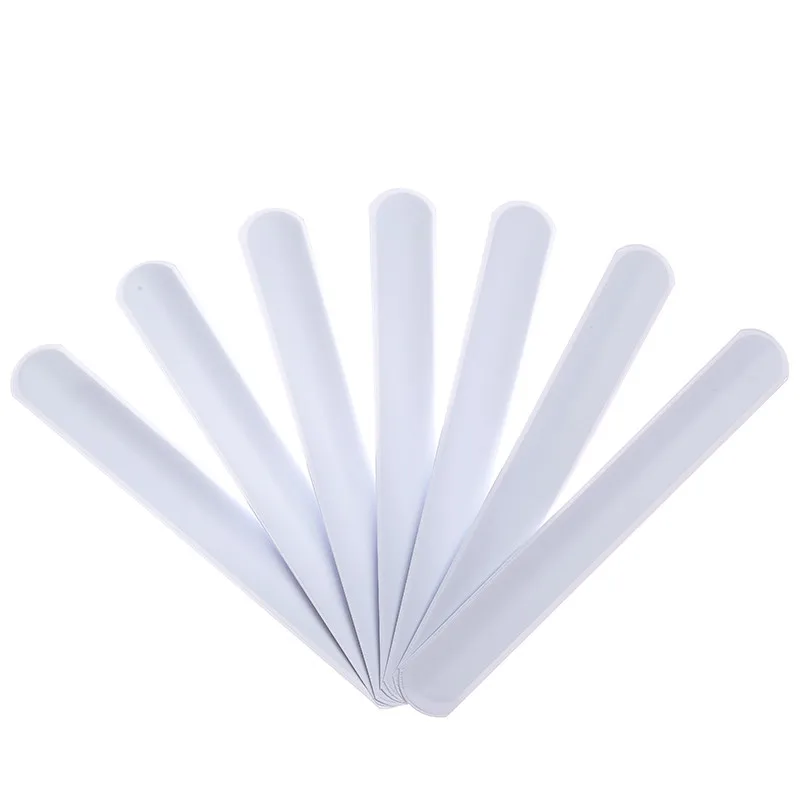 30Pcs Diy Blank Slap Bracelets Party Gifts Toys for Women Men Painting Graffiti
