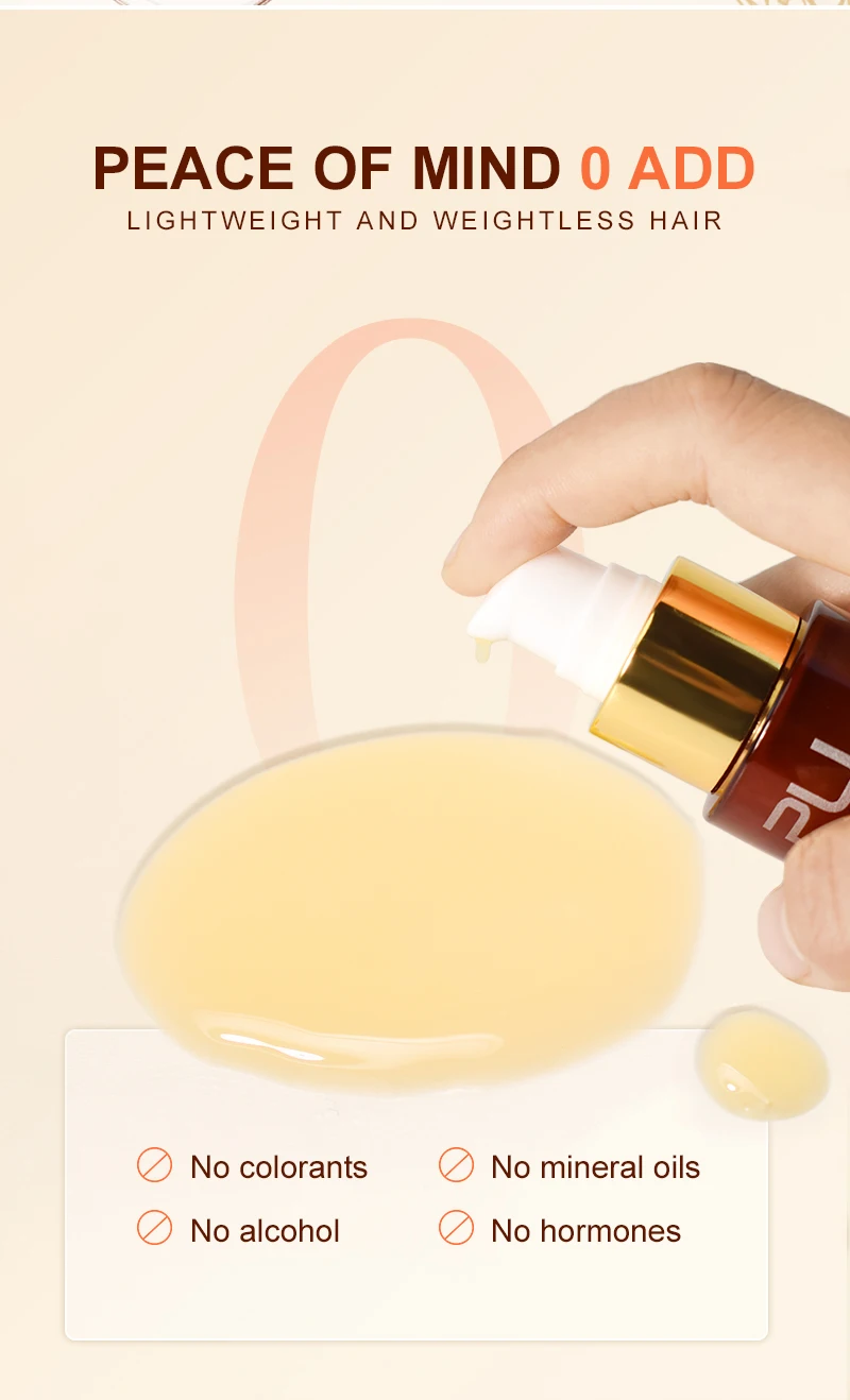 PURC Magic Smoothing Hair Serum Deep Nourishment Hair Oil Repair Damaged Hair Treatment Conditioner Professional Hair Care