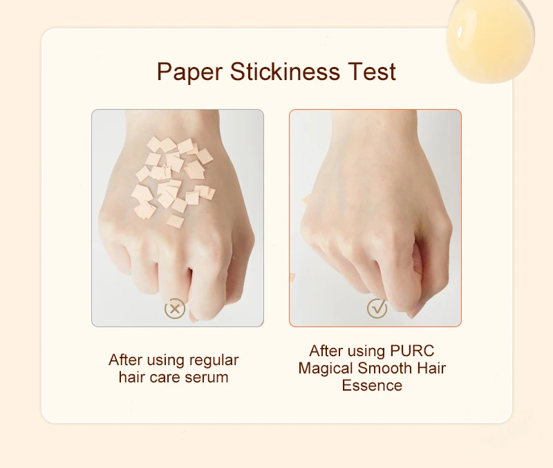 PURC Magic Smoothing Hair Serum Deep Nourishment Hair Oil Repair Damaged Hair Treatment Conditioner Professional Hair Care