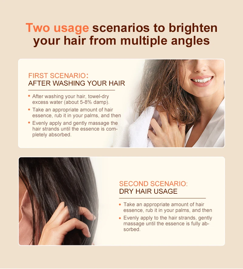 PURC Magic Smoothing Hair Serum Deep Nourishment Hair Oil Repair Damaged Hair Treatment Conditioner Professional Hair Care