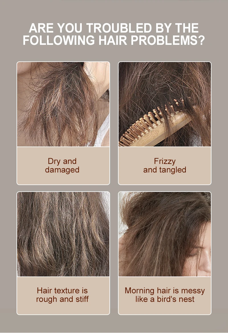 PURC Magic Smoothing Hair Serum Deep Nourishment Hair Oil Repair Damaged Hair Treatment Conditioner Professional Hair Care