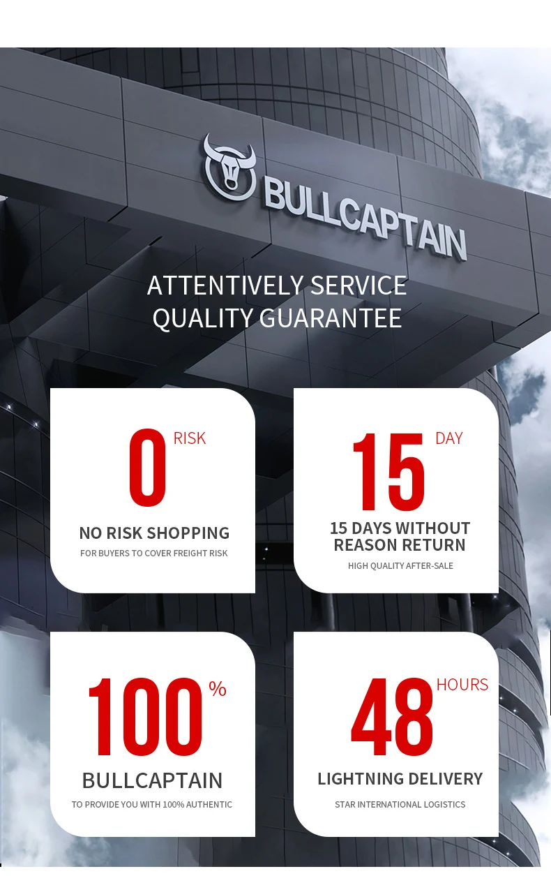 BULLCAPTAIN Men's Genuine Leather Wallet Business Casual RFID Antimagnetic Coin Card Holder Multifunctional Zipper Cash Clip
