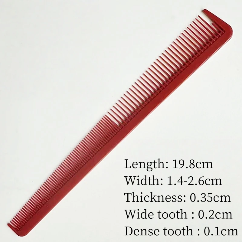 Barber Sideburn Comb Hair Salon Hair Cutting Combs Men's Haircut Hairbrush Barber Shop Professional Hairdressing Tools Y0521