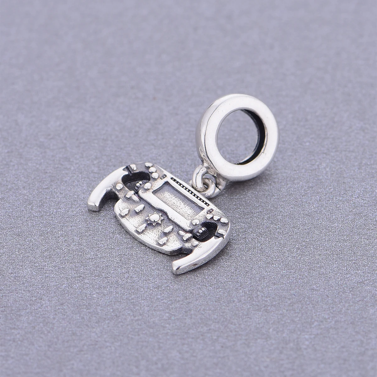 Fit Original Pan Charms Bracelet 925 Sterling Silver F1 Race Car Steering wheel Bead For Making Racing Enthusiast Berloqe