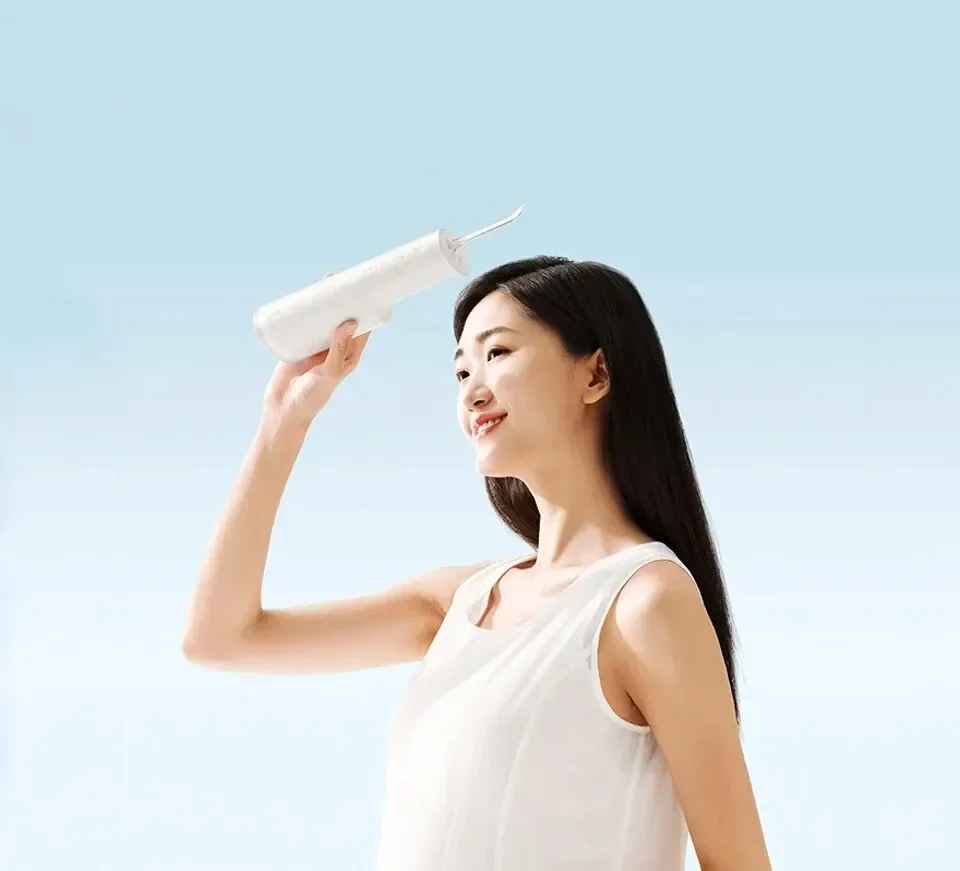Mijia Electric Oral Irrigator F300 Dental Water Jet Portable Powerful Pick Flosser Teeth Whitening Cleaner Mouth Cleanner