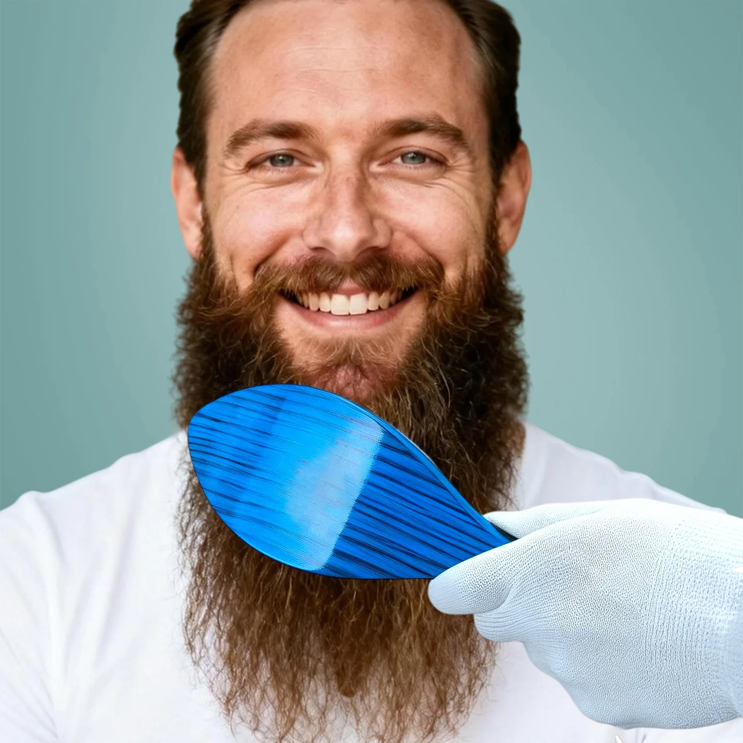 Gracemen 360 Wave Brush for Men Medium Stiffness Boar + Nylon Bristles Hair Beard Brush Multi Color Wood Handle Styling Comb