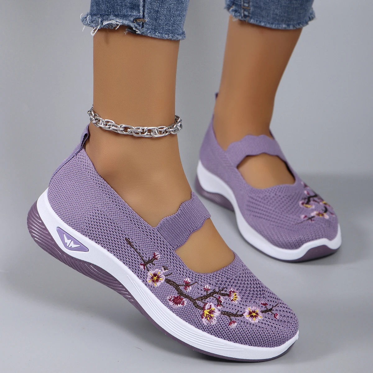 Women's summer breathable mesh flat shoes women's shoes casual sports shoes, clearance free shipping