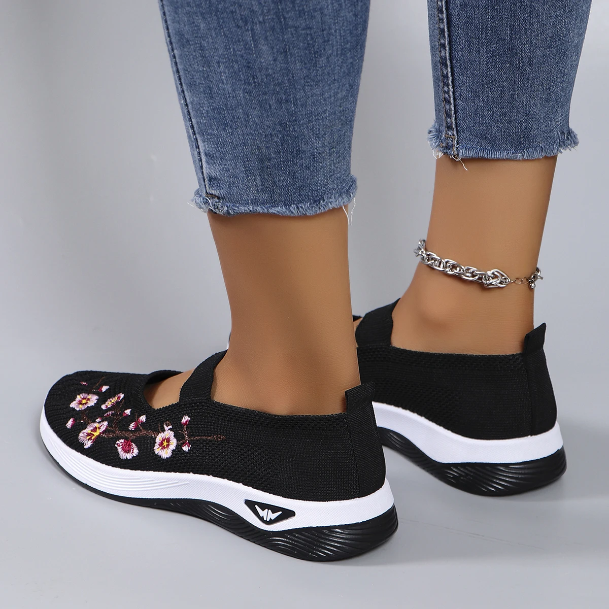 Women's summer breathable mesh flat shoes women's shoes casual sports shoes, clearance free shipping
