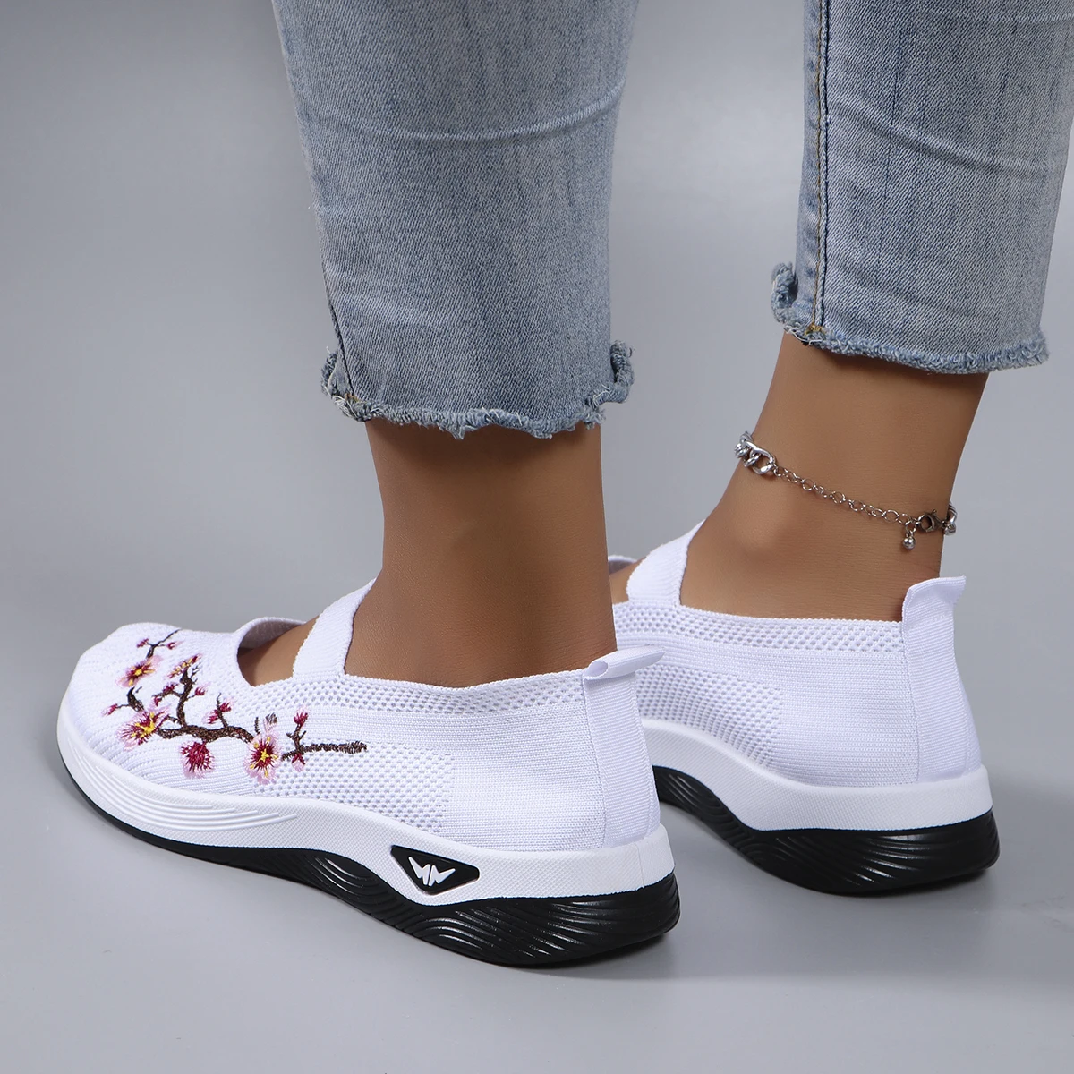 Women's summer breathable mesh flat shoes women's shoes casual sports shoes, clearance free shipping
