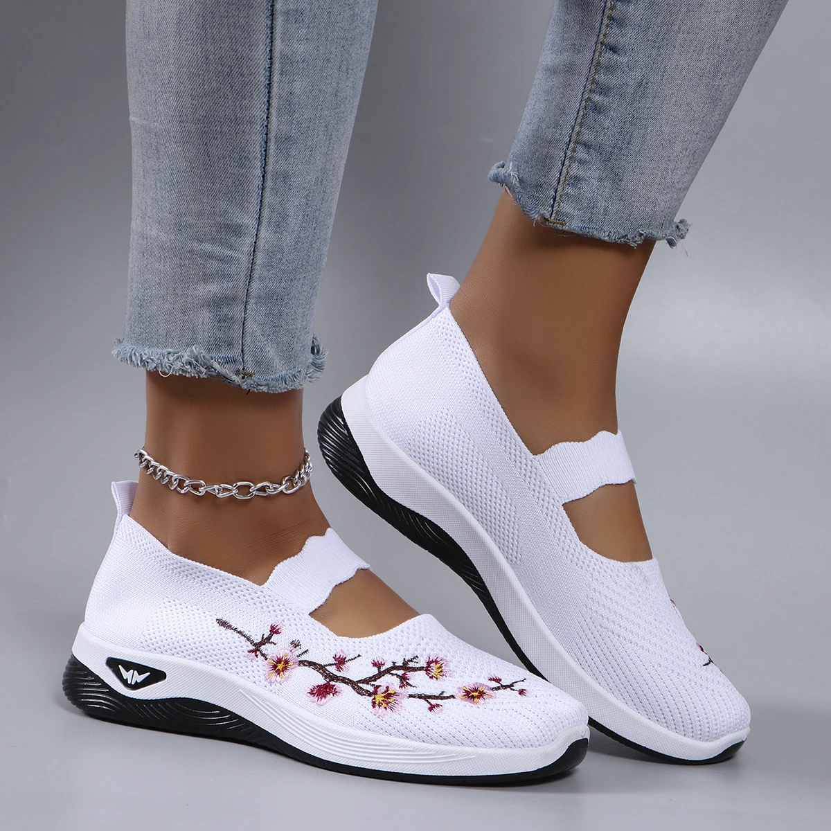 Women's summer breathable mesh flat shoes women's shoes casual sports shoes, clearance free shipping