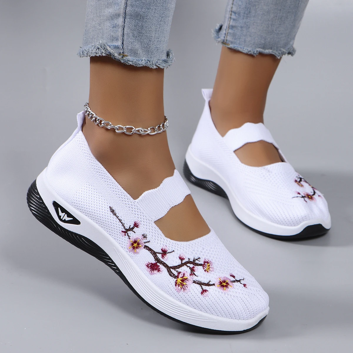 Women's summer breathable mesh flat shoes women's shoes casual sports shoes, clearance free shipping