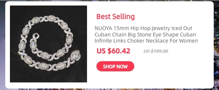 Wholesale 8Mm Hip Hop Jewelry 2 Rows Thin Cuban Link Chains Cubic Zirconia Iced Out Argenteous For Girl Cuban Necklaces Men