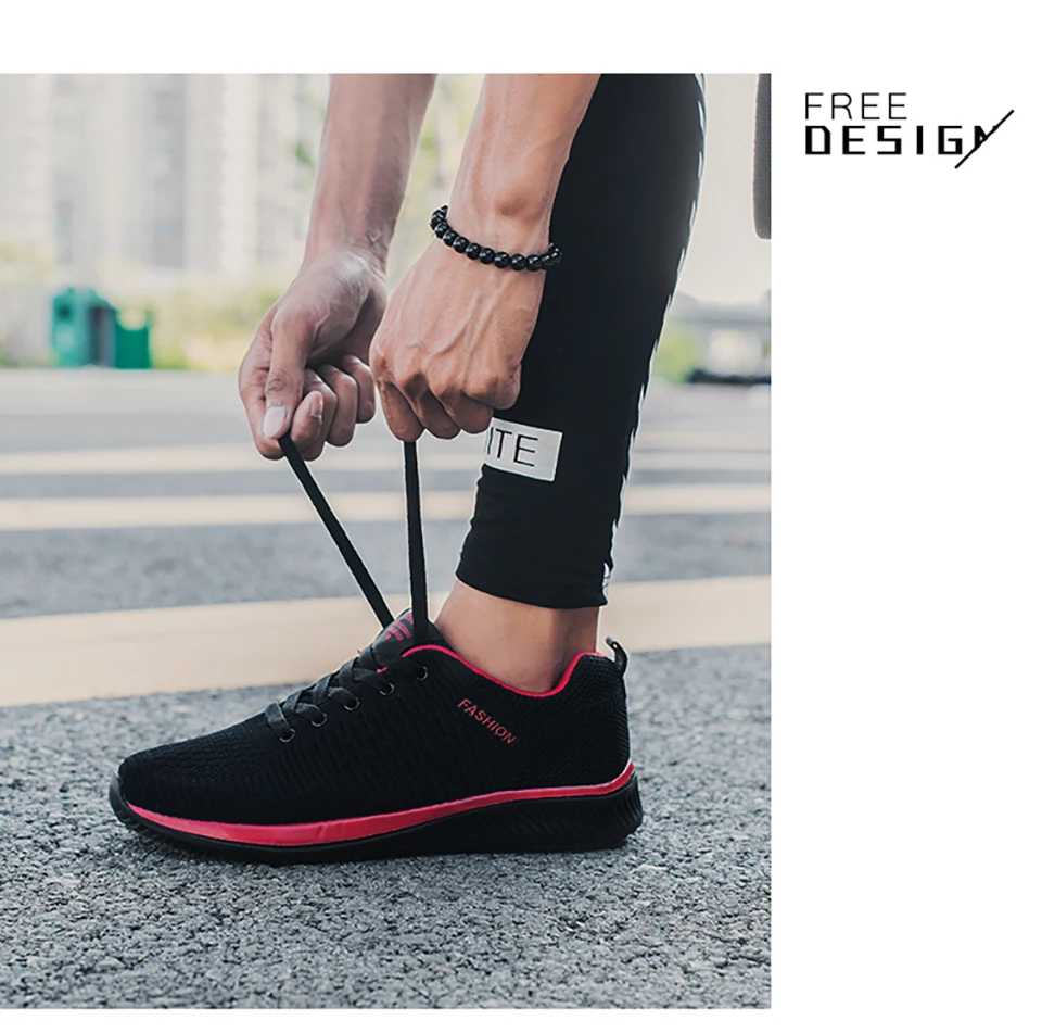 Men Running Spring Autumn Walking Loafers Fashion Casual Sports Shoes Breathable Light Men's Outdoor Shoes Plus Size38-48
