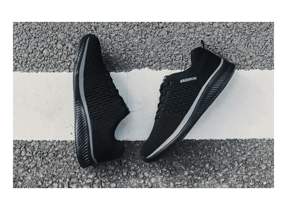 Men Running Spring Autumn Walking Loafers Fashion Casual Sports Shoes Breathable Light Men's Outdoor Shoes Plus Size38-48