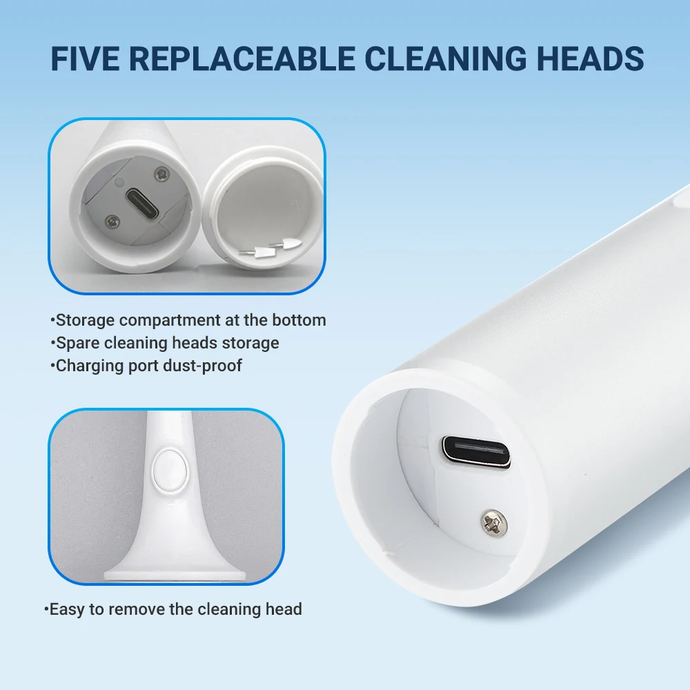 Electric Tooth Polisher 4 Modes Dental Tartar Remover Plaque Stains Cleaning Teeth Whitening Cleaner Tool Calculus Removal