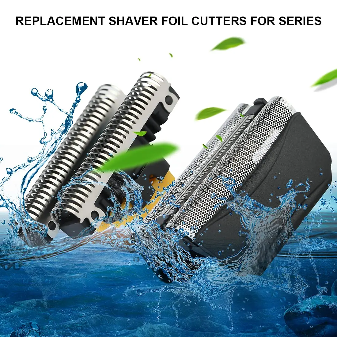 51B Replacement Foil Head Cutter Blade for BRAUN Electric Shaver 5 Series 510,550,60,570cc,590cc,590cc,8581,8583,8585, 8588,8590