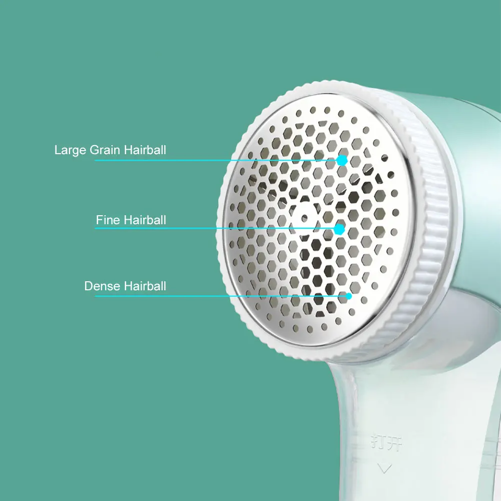 Clothes Bobble Fluff Shaver USB Operated Electric Fur Defuzzer 850mAh Portable Lint Remover Household Cleaning Tool