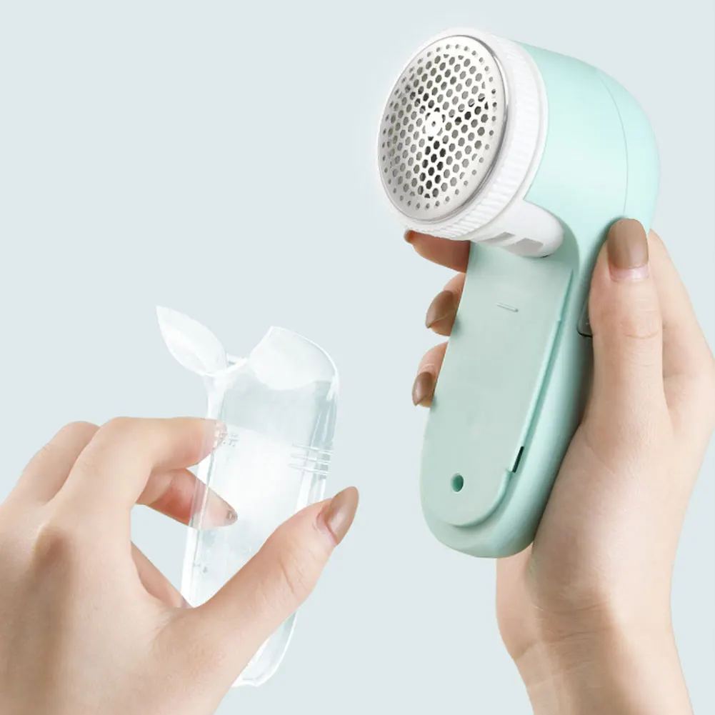 Clothes Bobble Fluff Shaver USB Operated Electric Fur Defuzzer 850mAh Portable Lint Remover Household Cleaning Tool