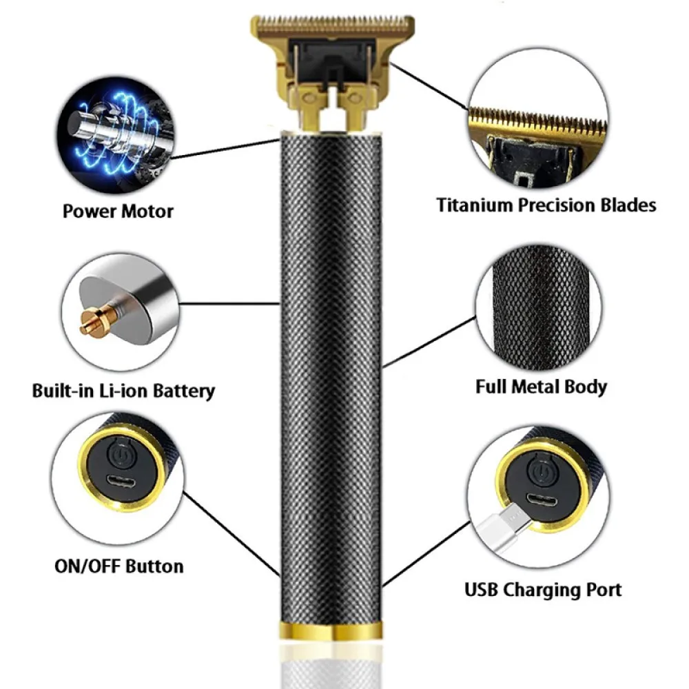 T9 Electric Hair Clipper New Hair Trimmer Professional Shaver Beard Barber Shop Men Hair Cutting Machine For Men Haircut Style