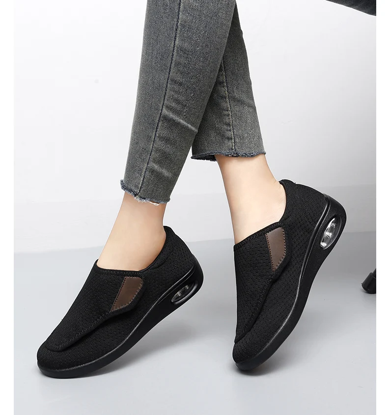 New Casual Orthopedics Wide Feet Swollen Shoes Thumb Eversion Adjusting Soft Comfortable Diabetic Shoe Walking Shoes
