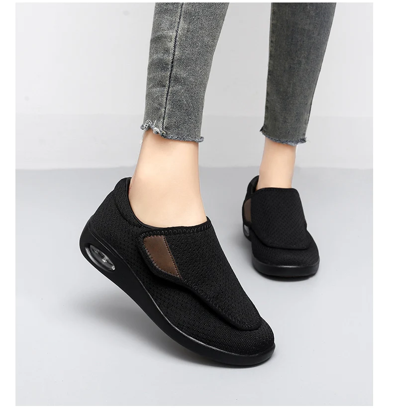 New Casual Orthopedics Wide Feet Swollen Shoes Thumb Eversion Adjusting Soft Comfortable Diabetic Shoe Walking Shoes