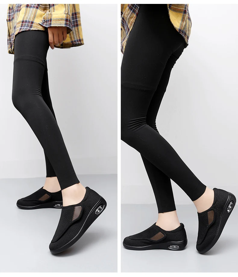 New Casual Orthopedics Wide Feet Swollen Shoes Thumb Eversion Adjusting Soft Comfortable Diabetic Shoe Walking Shoes