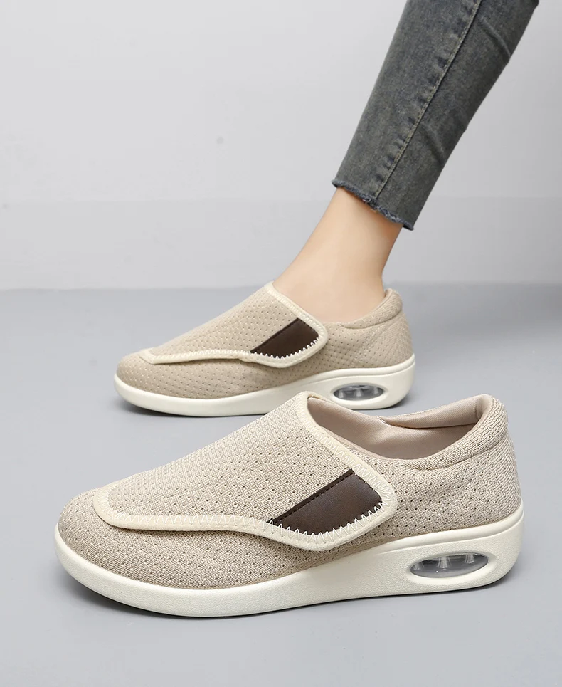 New Casual Orthopedics Wide Feet Swollen Shoes Thumb Eversion Adjusting Soft Comfortable Diabetic Shoe Walking Shoes