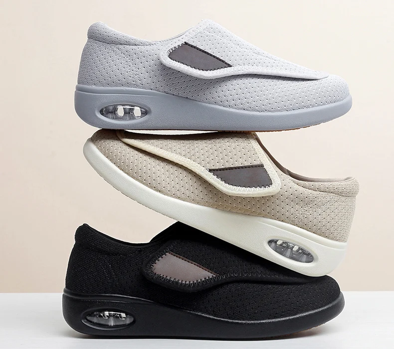 New Casual Orthopedics Wide Feet Swollen Shoes Thumb Eversion Adjusting Soft Comfortable Diabetic Shoe Walking Shoes