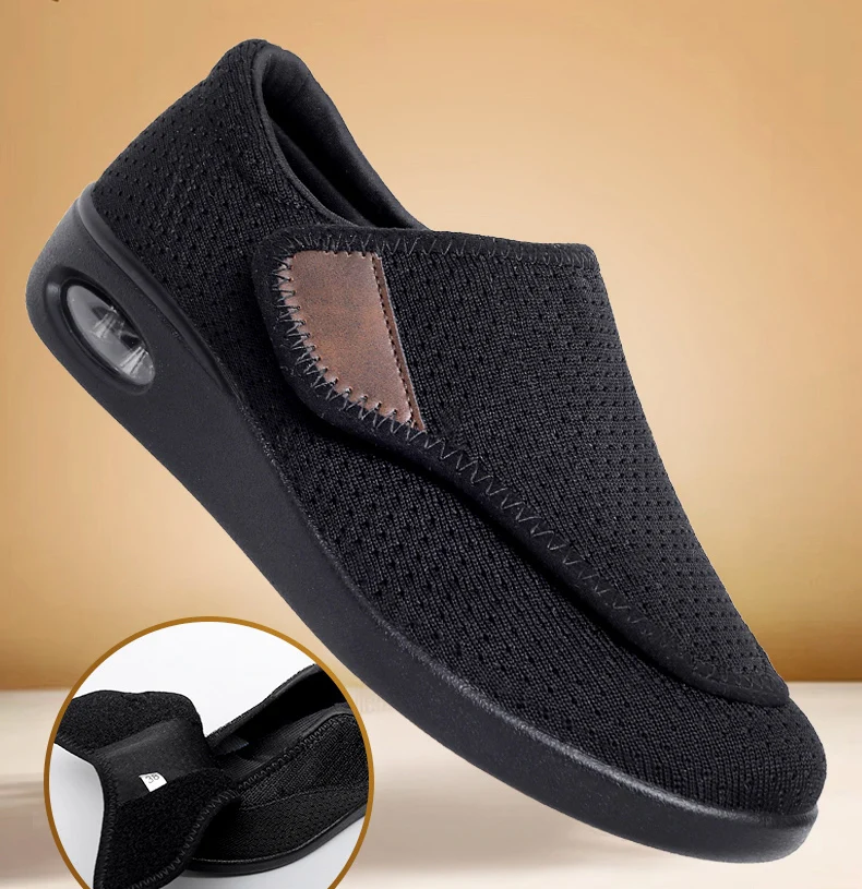 New Casual Orthopedics Wide Feet Swollen Shoes Thumb Eversion Adjusting Soft Comfortable Diabetic Shoe Walking Shoes