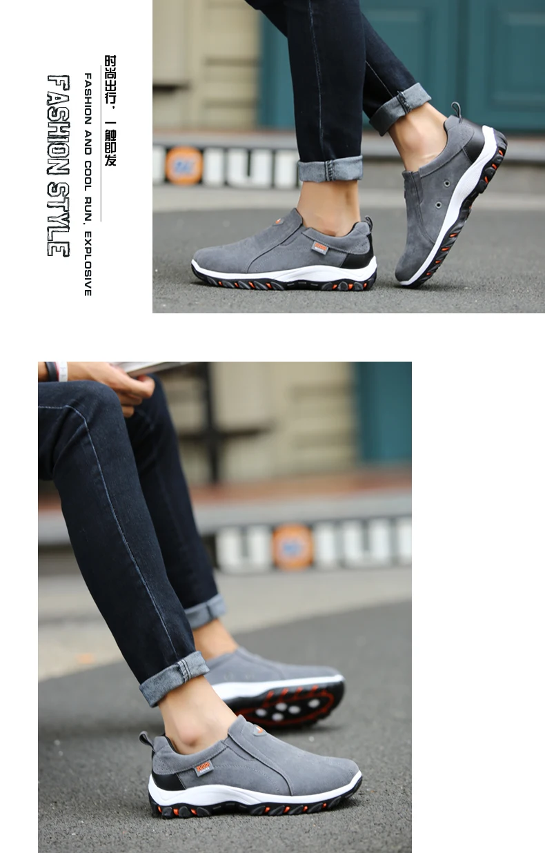 Men Casual Sports Shoes Breathable Orthopedic Travel Flat-Bottomed Casual Shoes Suitable Outdoor Activities Hiking Sports Shoes
