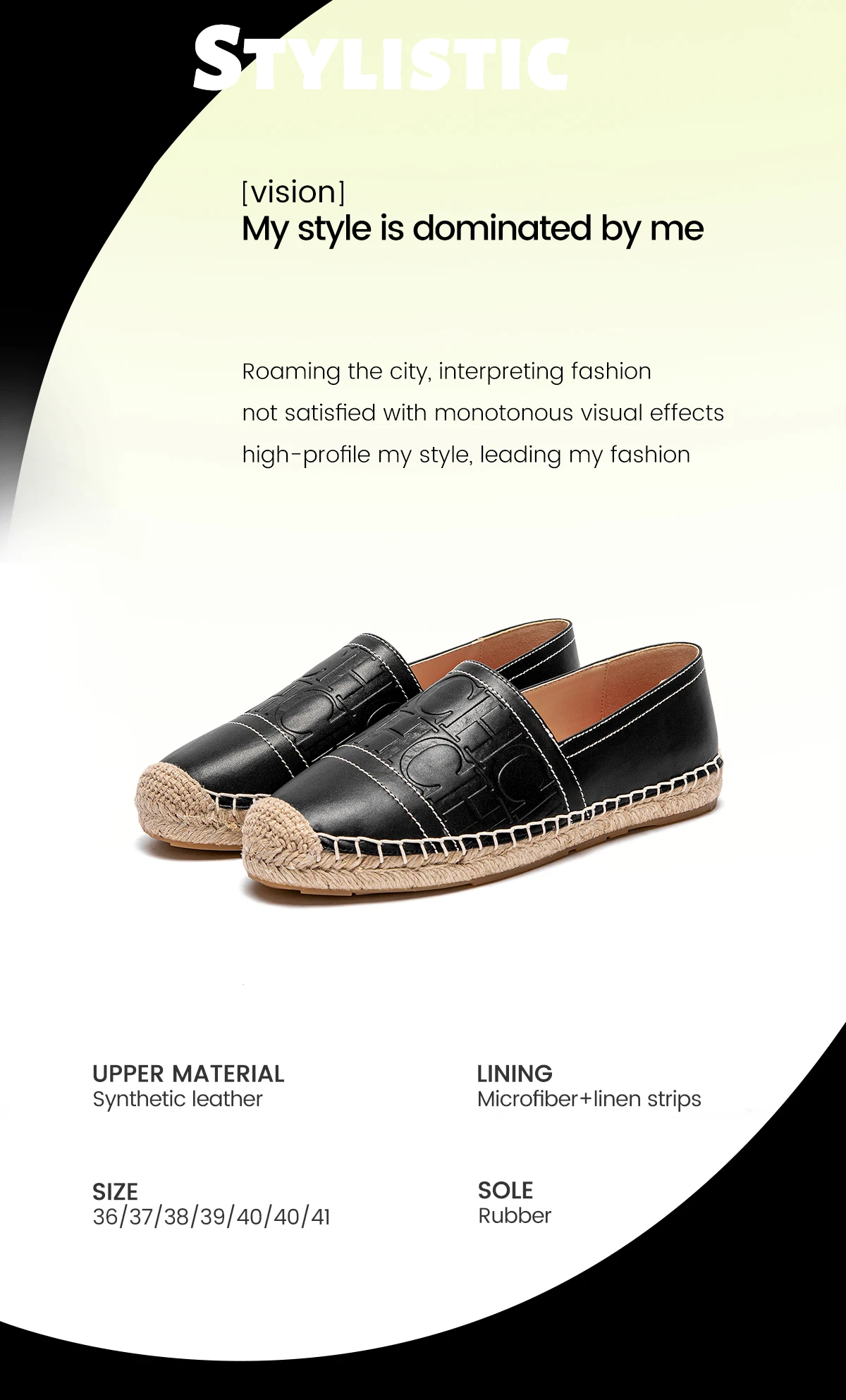 CHCH Women's Beach Shoes 2025 New Anti slip Handmade Hemp Bottom Flat Shoes Mommy Gift Casual Shoes