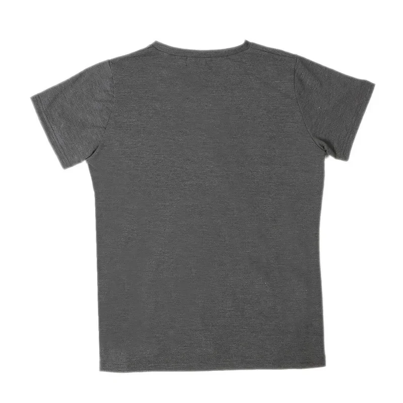 Kangaroo Pocket T-Shirt Nylon Cotton Father Mother Short Sleeves Tops Baby Summer Pregnancy Safety Carrier Feeding Clothing