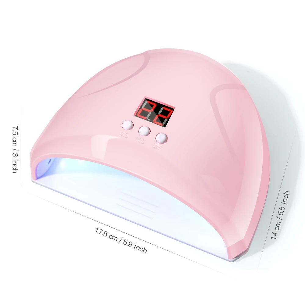 USB Nail Phototherapy Machine Nail Lamp 12 UV LEDs Light Curing 36W Nail Polish Gel Infrared Sensor Machine Nail Art