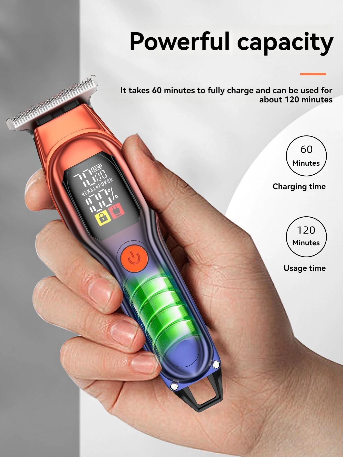 Automatic Hairdresser Electric Push Cut Hair Charging Type Electric Push Artifact Automatic Razor Home Electric Hairdresser