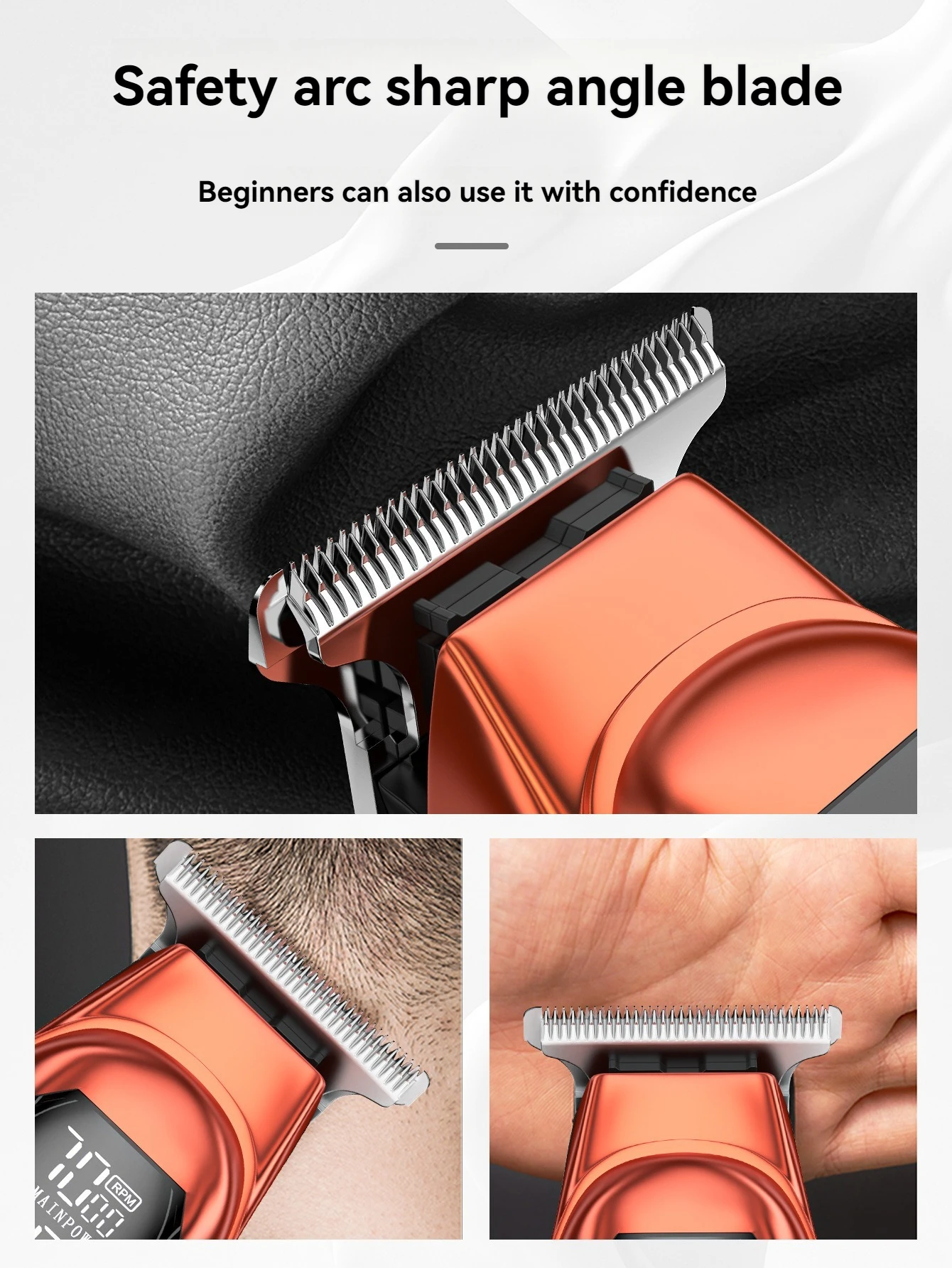 Automatic Hairdresser Electric Push Cut Hair Charging Type Electric Push Artifact Automatic Razor Home Electric Hairdresser