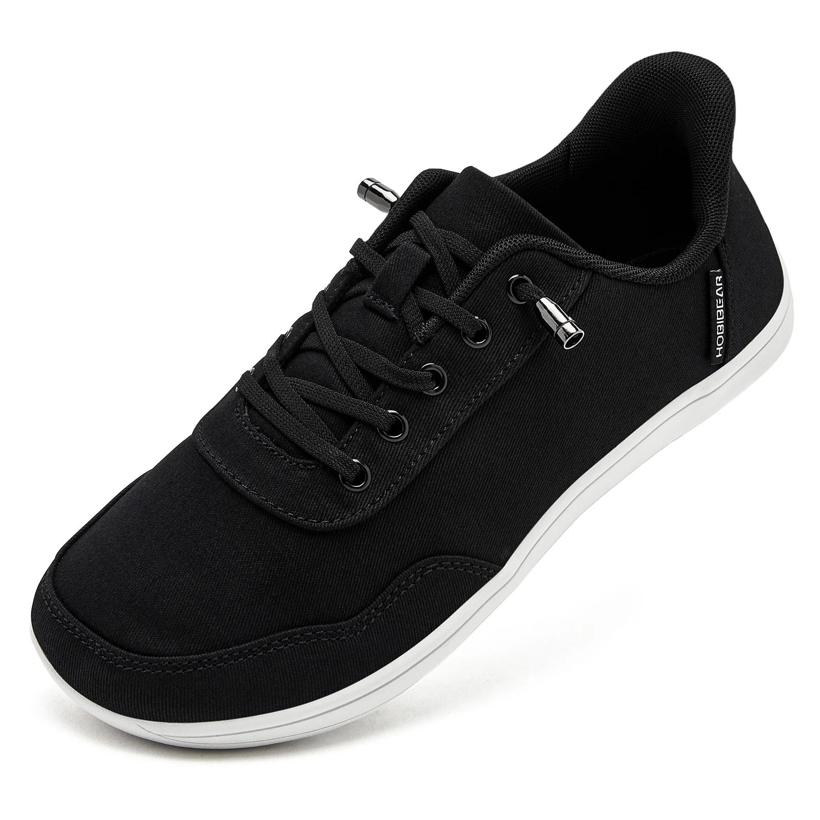 HOBIBEAR Unisex Barefoot Shoes for Men Women Wide Toe Adjustable Slip On Sneakers Minimalist Lightweight Walking Shoes