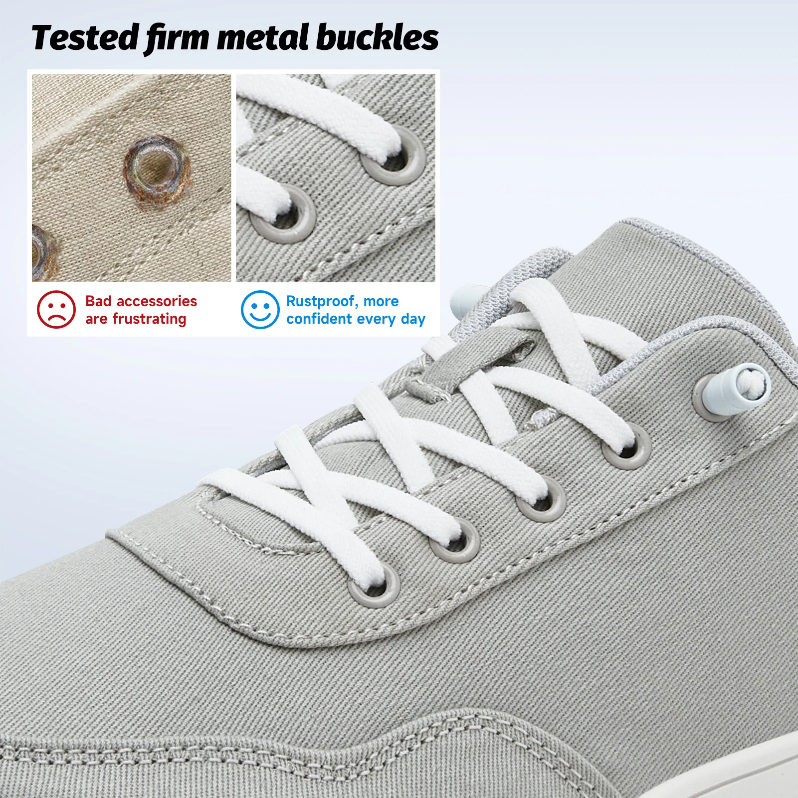 HOBIBEAR Unisex Barefoot Shoes for Men Women Wide Toe Adjustable Slip On Sneakers Minimalist Lightweight Walking Shoes