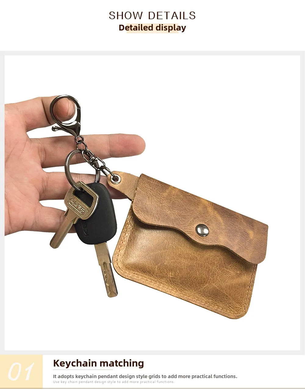 New Cow Leather Men's And Women's Card Bag Coin Purse Slim Credit Card ID Holder Wallet For Men and Women Pocket