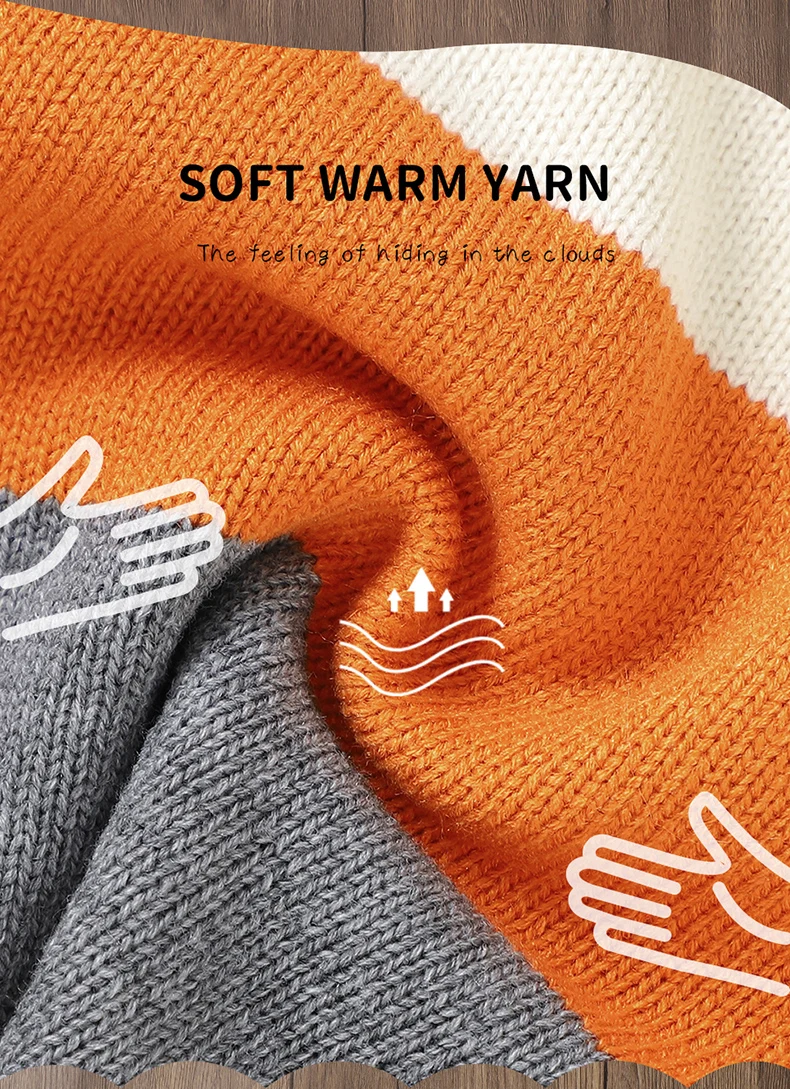 Baby Sweaters Knitted Newborn Kid Clothing Fashion Striped Cute Fox Tops Outerwear Infant Girls Boys Pullover Long Sleeve Autumn