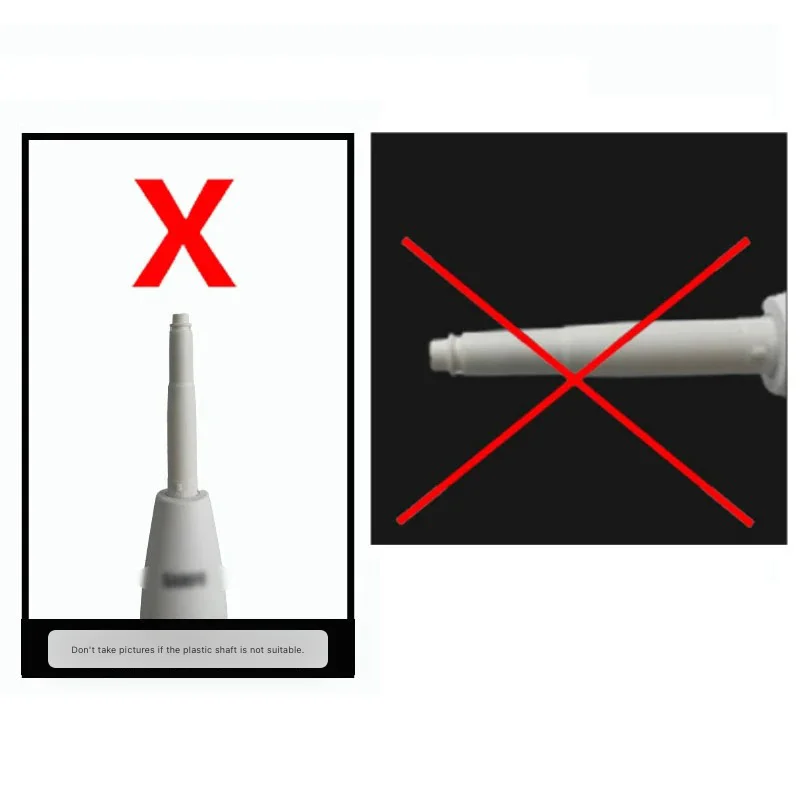 ENCHEN Aurora T+/T2 Electric Toothbrush Head Original Toothbrush Head Accessories Adult Replacement Brush Head Nozzle,2/4/8pcs