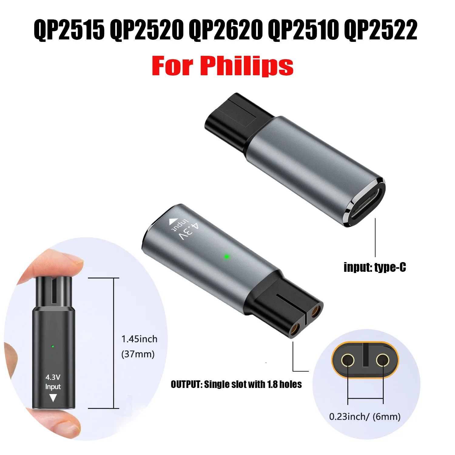 KVIFO 360 degrees Replacement blade For OneBlade &One blade QP6651/30 QP2834/20 QP6551/15 QP6541/15 QP2734/20 Shaver