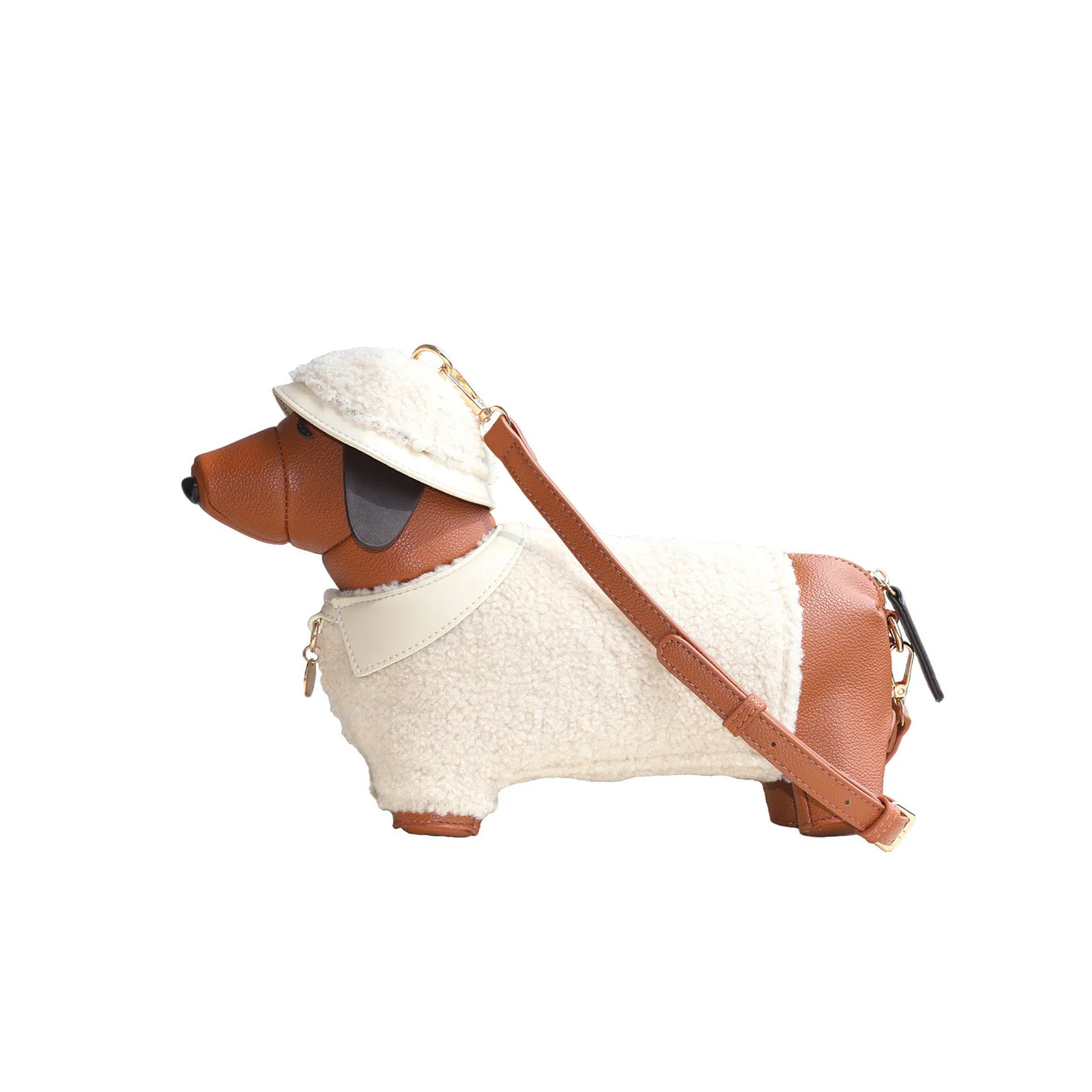 Purses and handbags For Women Designer Leather crossbody shoulder bag Purse Cute dog shape Evening Party bag Women's bag