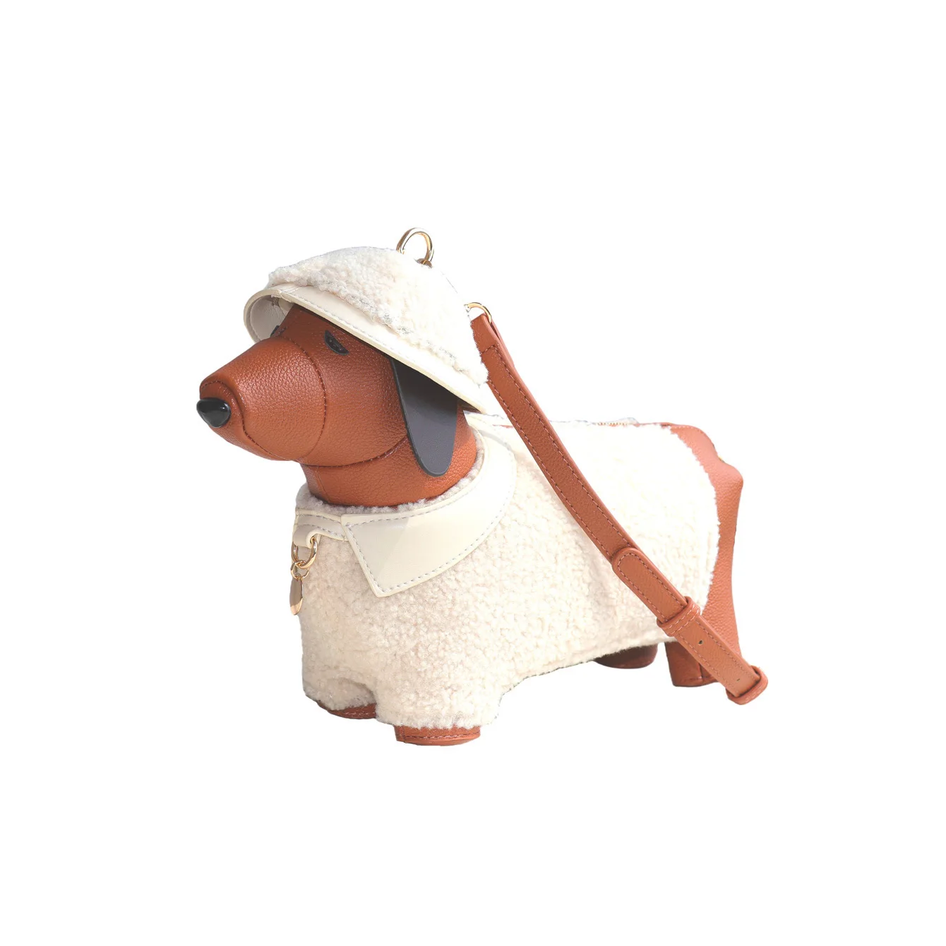 Purses and handbags For Women Designer Leather crossbody shoulder bag Purse Cute dog shape Evening Party bag Women's bag